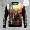 Moose Hunting Ugly Christmas Sweater