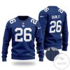 Nfl Barkley No 26 New York Giants Ugly Christmas Sweater