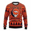 Nfl Denver Brocos Grateful Dead Ugly Christmas Sweater
