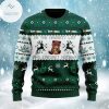 On The Naughty List And I Regret Nothing Teddy Ugly Christmas Sweater