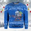 Pew Pew Madafakas Baby Yoda Star Wars Ugly Christmas Sweater