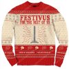 Seinfeld Festivus For The Rest Of Us Pole Full Print Ugly Christmas Sweater